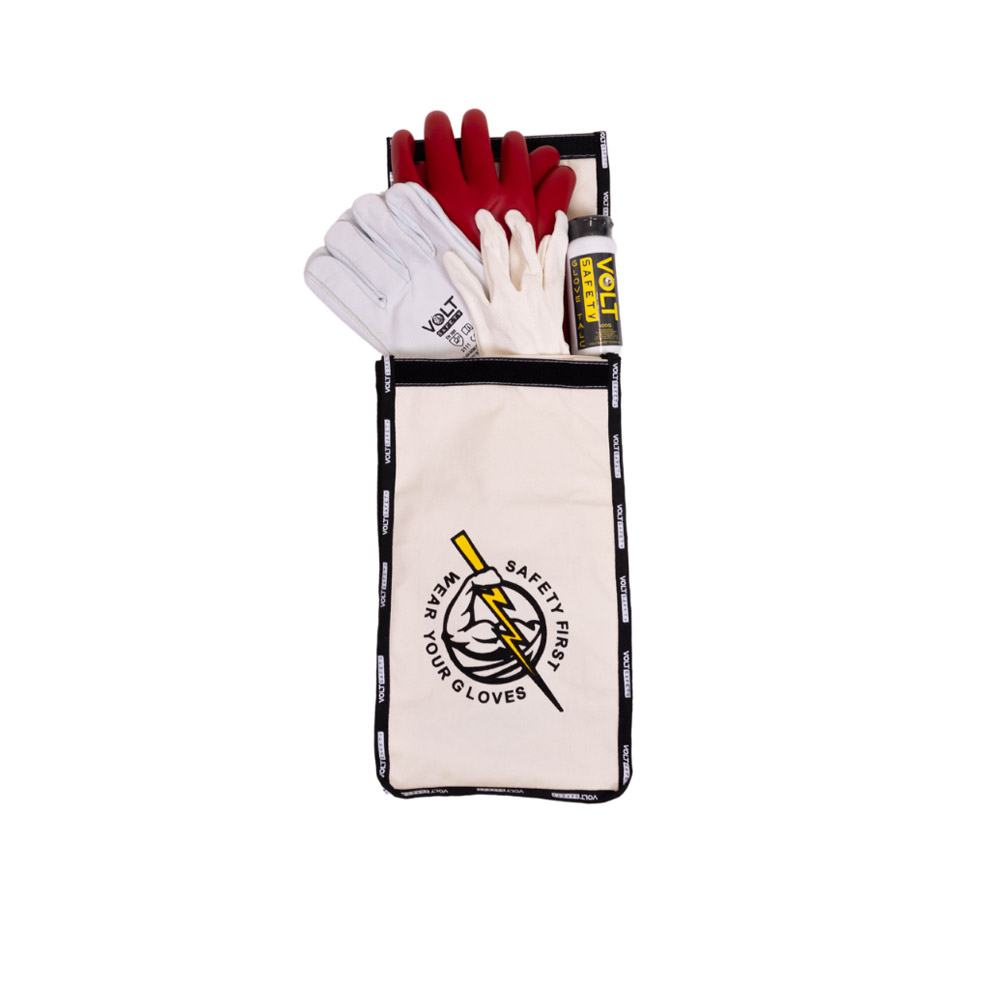 Glove Bag Three Compartments - Volt Safety