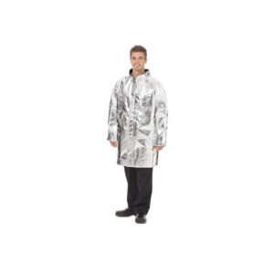 Aluminised Aramid Furnace Coat - Glo-Safe
