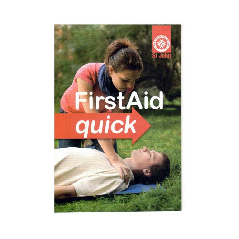 First Aid Quick Reference St John