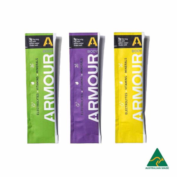 Hydrate+ Hypotonic Sachets Mixed 50 Pack - Body Armour
