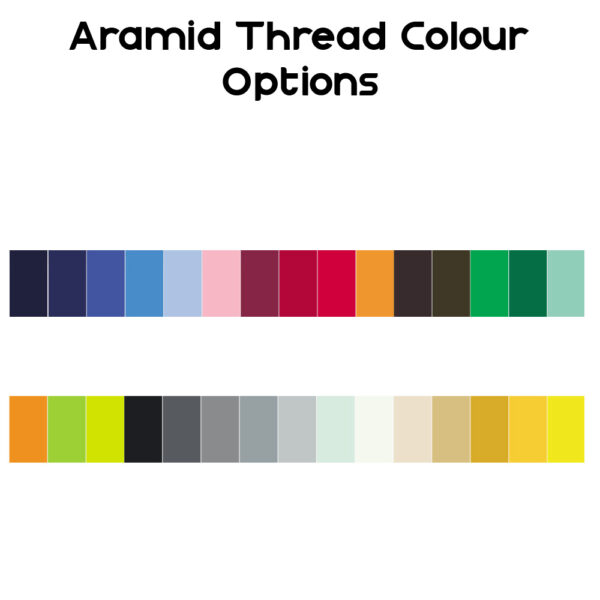 Embroidery colour options