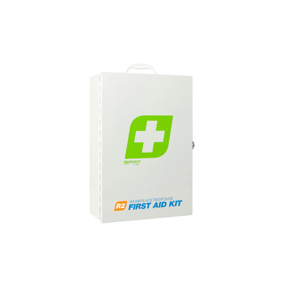 Workplace Response Metal Cabinet First Aid Kit - FastAid