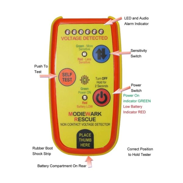 Modiewark Non-Contact AC Voltage Tester AC30 - G.L McGavin