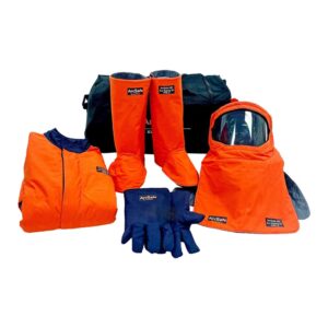 Arc flash HRC4 52cal/cm2 Beekeeper Hood and Switching Coat Kit - Elliotts