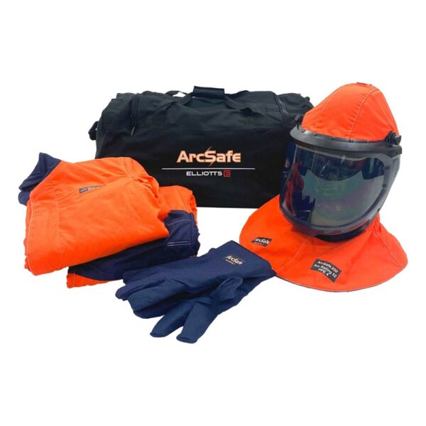 Arc flash HRC4 52cal/cm2 Lift Front Hood and Jacket Kit - Elliotts