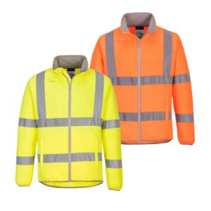 Recycled Hi-vis Fleece Jacket - Portwest