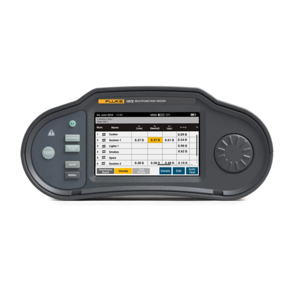 Multifunction Installation Tester 1672 - Fluke