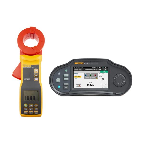 Multifunction Installation Tester 1674 FC and Clamp Meter 1630-2 FC - Fluke