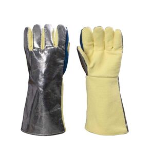 Heat Resistant Aluminised Aramid Gloves - Elliotts